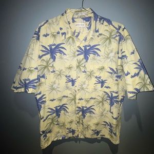 Pierre Cardin Hawaiian Shirt (Yellow)